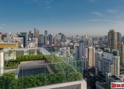 Luxury Newly Completed High-Rise Condo in Excellent Location at Sukhumvit 23, Asoke - The Collection Design 3 Bed on the 32nd Floor - 10% Discount!