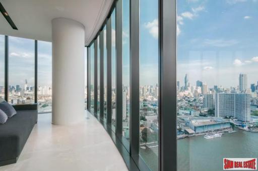 Exclusive Newly Completed Luxury Condo with Spectacular Panoramic Chao Phraya River Views - Last 1 Bed Unit!