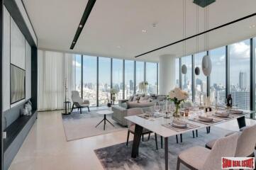 Exclusive Newly Completed Luxury Condo with Spectacular Panoramic Chao Phraya River Views - Last Few 2 Bed Units!