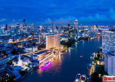Exclusive Newly Completed Luxury Condo with Spectacular Panoramic Chao Phraya River Views - Last Few 2 Bed Units!
