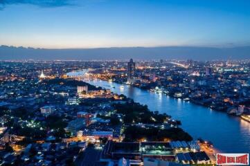 Exclusive Newly Completed Luxury Condo with Spectacular Panoramic Chao Phraya River Views - Last Few 2 Bed Units!