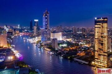 Exclusive Newly Completed Luxury Condo with Spectacular Panoramic Chao Phraya River Views - Last Few 2 Bed Units!