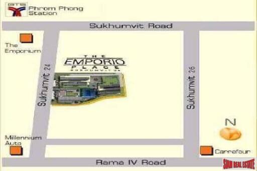 The Emporio Place For Sale- 1 Bedroom and 1 Bathroom, 73 sqm., 10-11th Floor, Phrom Phong, Bangkok
