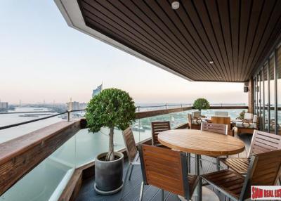Salintara Condominium  Luxury 4 Bed Condo with River and City Views and Large Balconies on the 24th Floor on the Chao Phraya River
