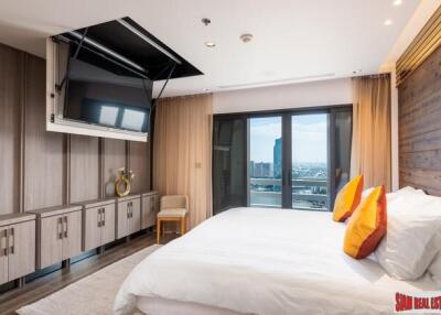 Salintara Condominium - Luxury 4 Bed Condo with River and City Views and Large Balconies on the 24th Floor on the Chao Phraya River