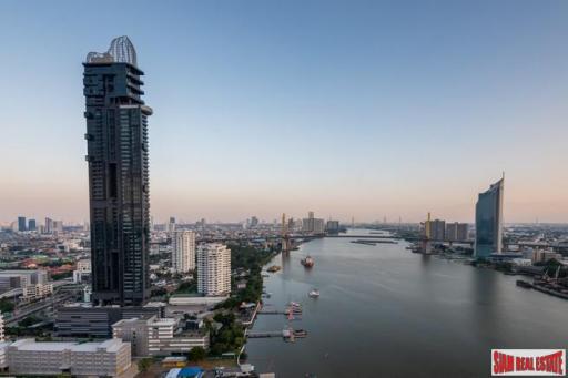 Salintara Condominium  Luxury 4 Bed Condo with River and City Views and Large Balconies on the 24th Floor on the Chao Phraya River