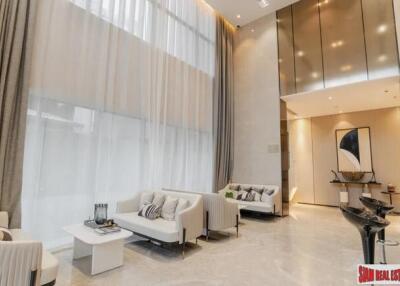 Newly Completed High-Rise Condo at Sathorn with River and City Views - 2 Bed Units