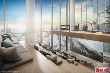 Super Luxury Condo In Construction at Sathorn by Raimon Land PLC and Tokyo Tatemono - 1 Bed Units