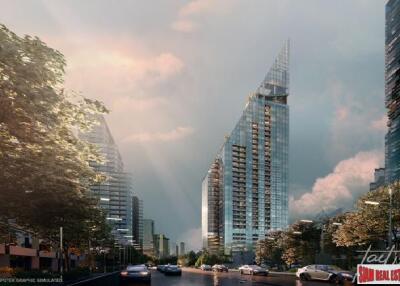 Super Luxury Condo In Construction at Sathorn by Raimon Land PLC and Tokyo Tatemono - 1 Bed Units