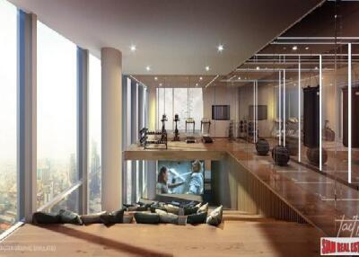 Super Luxury Condo In Construction at Sathorn by Raimon Land PLC and Tokyo Tatemono - 2 Bed Units