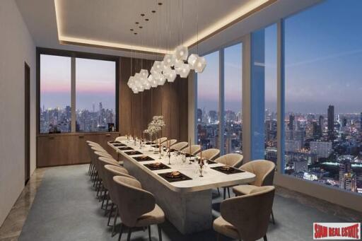 New Ultra Luxury Freehold High-Rise Condo in one of the Most Sought-After Areas, Langsuan Road, Lumphini, Bangkok