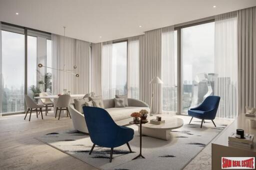 New Ultra Luxury Freehold High-Rise Condo in one of the Most Sought-After Areas, Langsuan Road, Lumphini, Bangkok