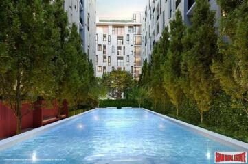 New Low-Rise Minimalist Condo at the Popular area of Ratchada-Huai-Khwang - Studio Units