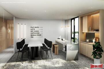 New Low-Rise Minimalist Condo at the Popular area of Ratchada-Huai-Khwang - Studio Units