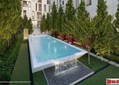 New Low-Rise Minimalist Condo at the Popular area of Ratchada-Huai-Khwang - 2 Bed Units