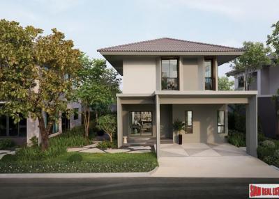 New Secure Estate of Modern Family Homes by Leading Thai Developer close to Suvarnabhumi International Airport - 4 Beds