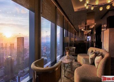 The Ritz Carlton Residence - Luxurious 3-Bedroom Condominium for Sale in Sathon Area of Bangkok