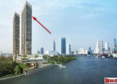 Last Remaining 3 Bed Unit - Riverfront 38th Floor - Best Waterfront Living in the Heart of Bangkok (Sathorn-Chareonnakorn)