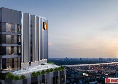 New High-Rise of Loft Duplex Smart Home Condos by BTS Phra Khanong at Rama 4 Road with City and Chao Phraya River Views - 1 Bed Units- Last 4 Units Back to Market!