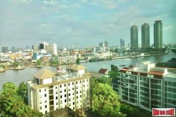 Baan Sathorn Chaopraya - Spacious 2-Bedroom Unit with River View, Modern Amenities, and Prime Location