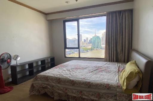 Baan Chao Praya  1 Bedroom, 1 Bathroom Condo with Stunning River Views, Located in Khlong San