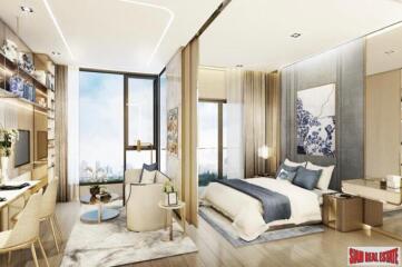 New 55 Storey Project with Ultra Modern Amenities in Phetchaburi - One Bedroom - Thai Freehold Only