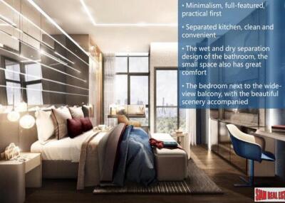 New 55 Storey Project with Ultra Modern Amenities in Phetchaburi - Two Bedroom- Thai Freehold Only