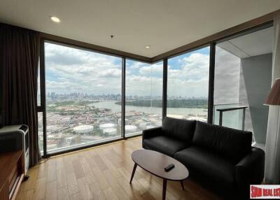 The Breeze Narathiwas-Sathorn - New Two Bedroom Corner Unit with River Views for Sale in Sathorn