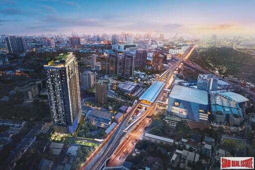 New High-Rise Condo with Excellent Facilities and Sky Pavilion at Phahon-Ladprao - Studio and Studio Vertiplex Units