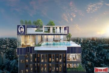 New High-Rise Condo with Excellent Facilities and Sky Pavilion at Phahon-Ladprao - Studio and Studio Vertiplex Units