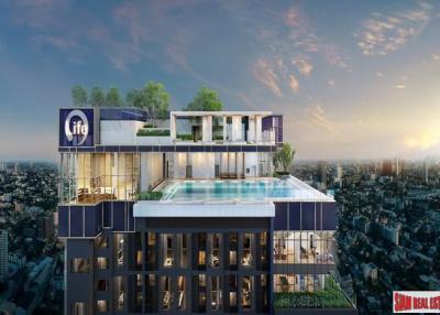 New High-Rise Condo with Excellent Facilities and Sky Pavilion at Phahon-Ladprao - 1 Bed and 1 Bed Vertiplex Units