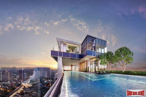 New High-Rise Condo with Excellent Facilities and Sky Pavilion at Phahon-Ladprao - 1 Bed and 1 Bed Vertiplex Units