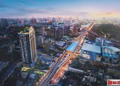 New High-Rise Condo with Excellent Facilities and Sky Pavilion at Phahon-Ladprao - 2 Bed Units and 2 Bed Vertiplex Units