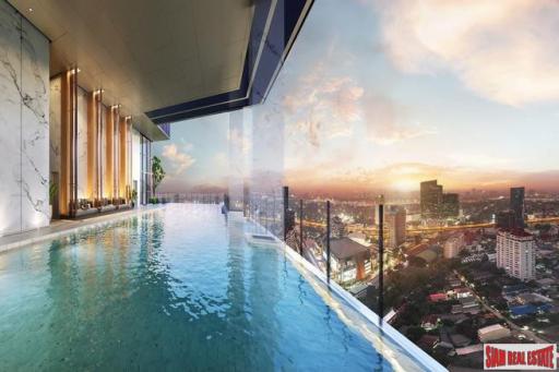 New High-Rise Condo with Excellent Facilities and Sky Pavilion at Phahon-Ladprao - 2 Bed Units and 2 Bed Vertiplex Units