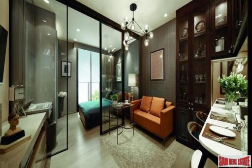 New Ready to Move in High-Rise Condo in Excellent Location of Asoke - Ratchada - Best Value 1 Beds