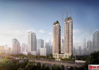 New Luxury High-Rise Condo in the Central Business District, 500 metres to BTS Chong Nonsi -1 Bed Units