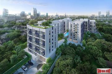 New Low-Rise Condo in Urban Retreat by Leading Thai Developers, close to BTS at Ratchayothin, Chatuchak - Studio Units