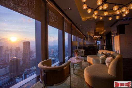 The Ritz Carlton Residences at MahaNakhon - 2 Bed Unit on the 35th Floor - Special Price and Free Furniture!