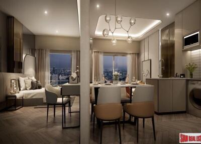 New Riverside High-Rise Condo at Charoennnakhon - Penthouse Unit - Ready to Move in March