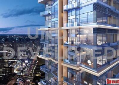 One Bedroom Duplex Development Built 500 M. from New Orange MRT Line in Rama 9