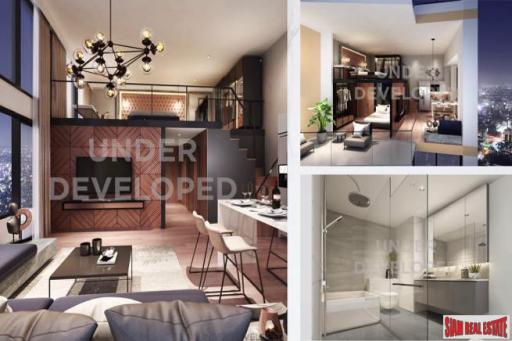 3 Bed Duplex Unit in New Development Built 500 M. from New Orange MRT Line in Rama 9