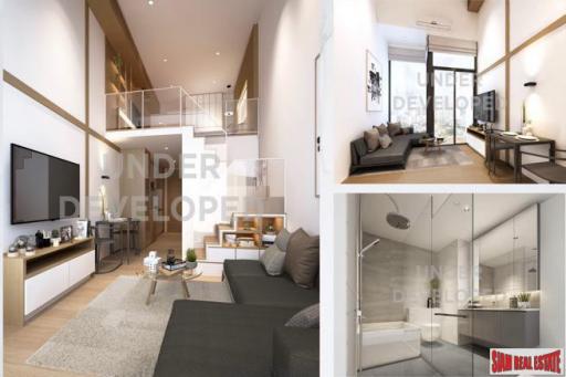 3 Bed Duplex Unit in New Development Built 500 M. from New Orange MRT Line in Rama 9