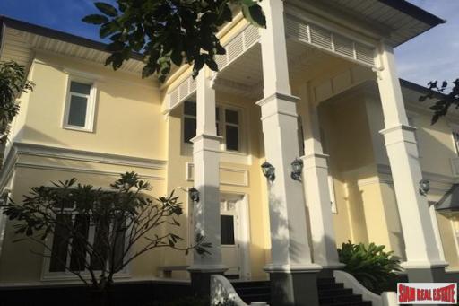 The Royal Residence, Kaset Navamin  Luxury Five Bedroom Villa for Sale in Award Winning Private Lat Phrao Estate