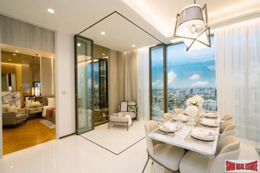 New Ultra Luxury High-Rise on Sukhumvit Road close to BTS Ekkamai - 2-3 Bed Duplex Units - Optional Guaranteed Buy Back after 7 Years!