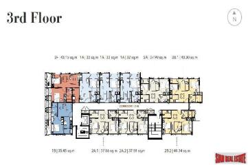 New Low-Rise Low Density Condo at Sukhumvit 72, close to BTS Bearing - 1 Bed Units