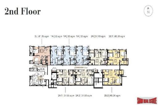 New Low-Rise Low Density Condo at Sukhumvit 72, close to BTS Bearing - 1 Bed Units