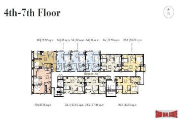 New Low-Rise Low Density Condo at Sukhumvit 72, close to BTS Bearing - 1 Bed Units