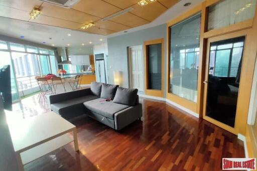 Baan Sathorn Chaophraya - Riverview 3 Bed 140 Sqm Condo at Chaophraya River, near BTS Saphan Taksin - Great Renovation Project