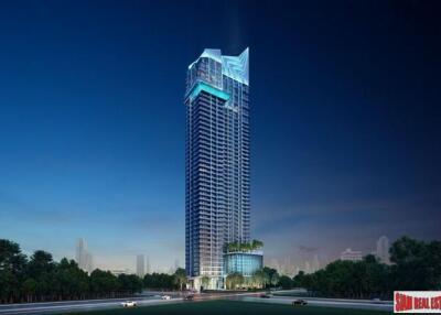 Modern High Quality High-Rise Condo on the River at Rama 3, Yan Nawa, Bangkok - 1 Bed Units