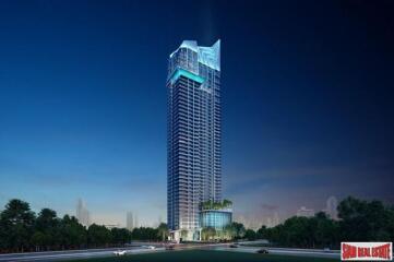 Modern High Quality High-Rise Condo on the River at Rama 3, Yan Nawa, Bangkok - 1 Bed Units